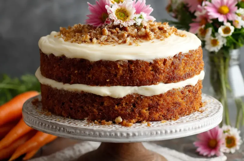 Carrot Cake Recipe: Easy Homemade Moist and Delicious Cake