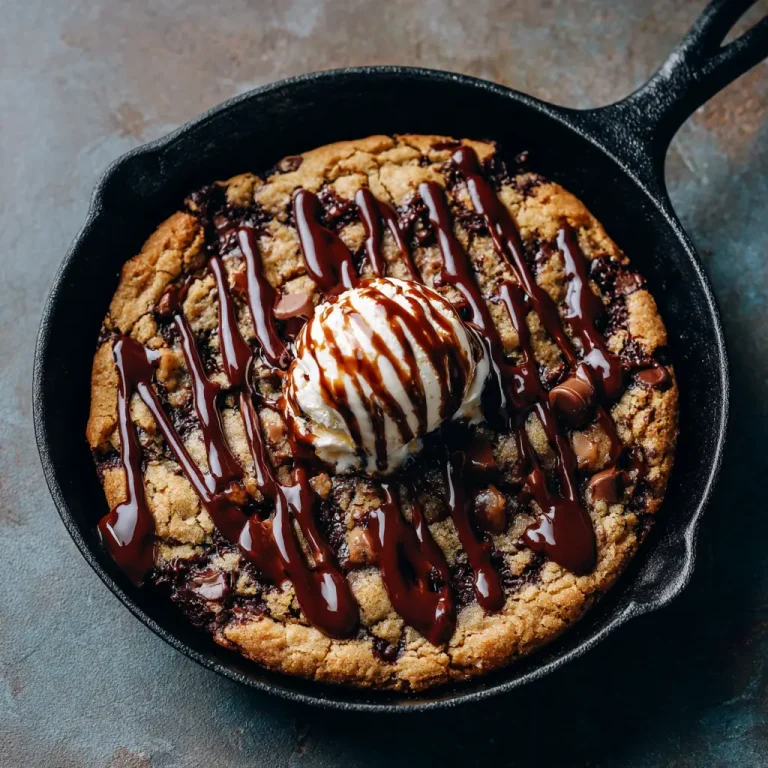 Skillet Cookie Easy Homemade Dessert Recipe for Perfect Gooey Texture