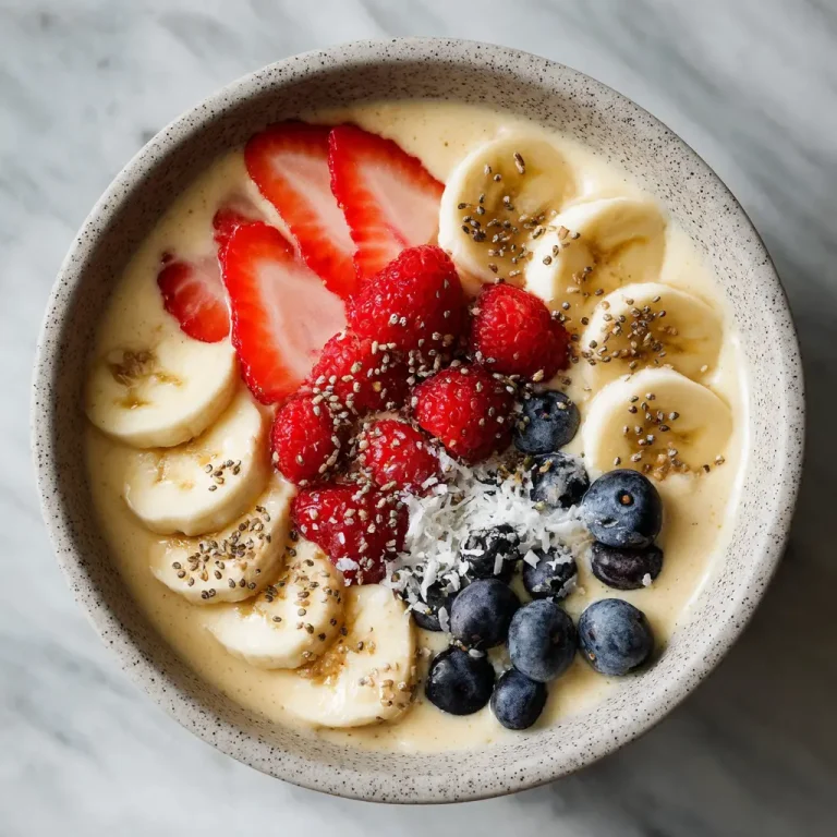 Smoothie Bowl Recipe: Easy, Healthy, and Customizable Breakfast Ideas