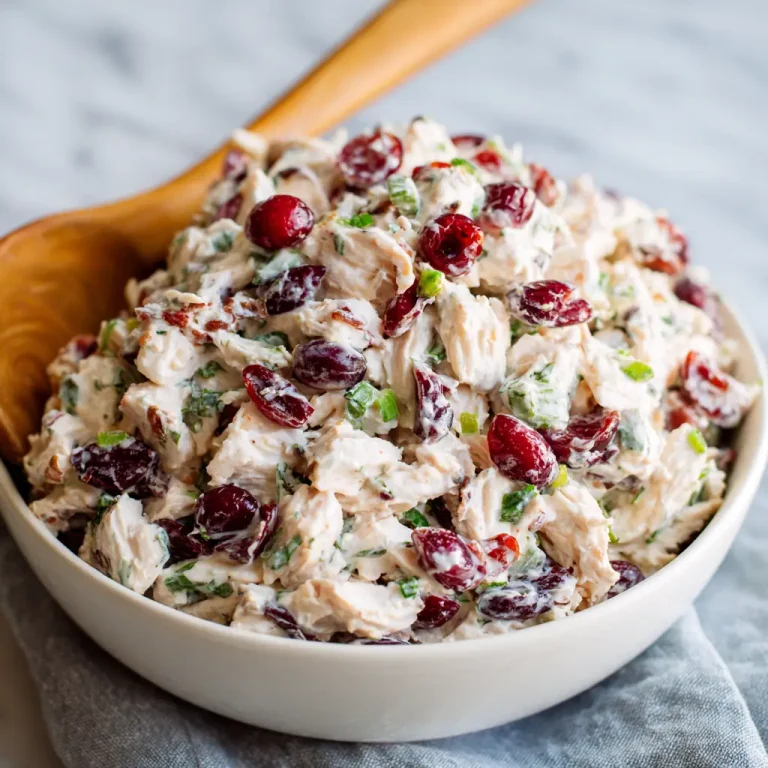 Cranberry Chicken Salad Recipe Easy Healthy And Flavor Packed Meal