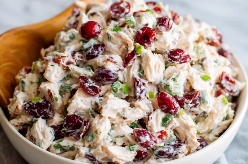 Cranberry Chicken Salad Recipe Easy Healthy And Flavor Packed Meal