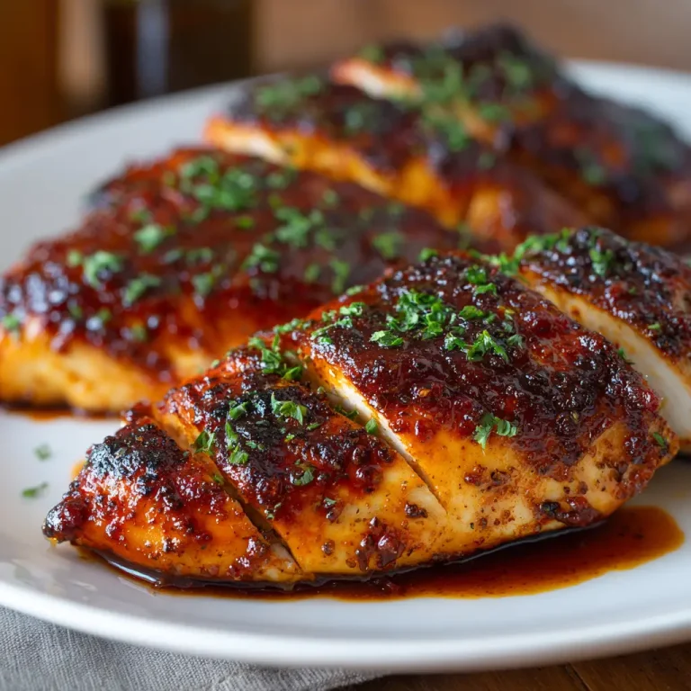 Baked BBQ Chicken Breast Recipe Easy Juicy Oven Baked Dinner