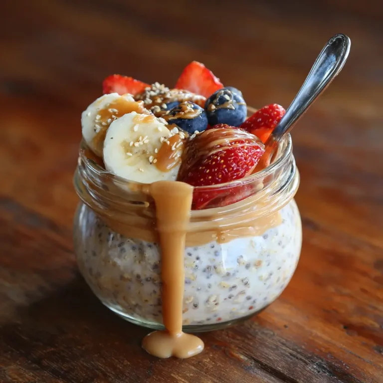 Protein Overnight Oats Recipe | Quick, Healthy, and High Protein Breakfast