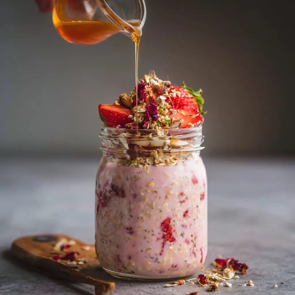 Strawberry Overnight Oats