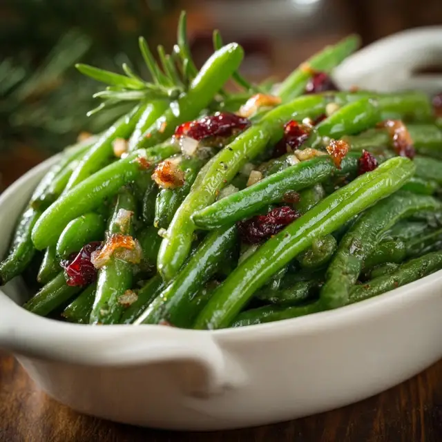 Thanksgiving Green Beans