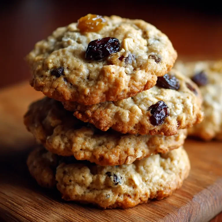 Oatmeal Raisin Cookies Chewy Recipe for Soft and Flavorful Homemade Cookies