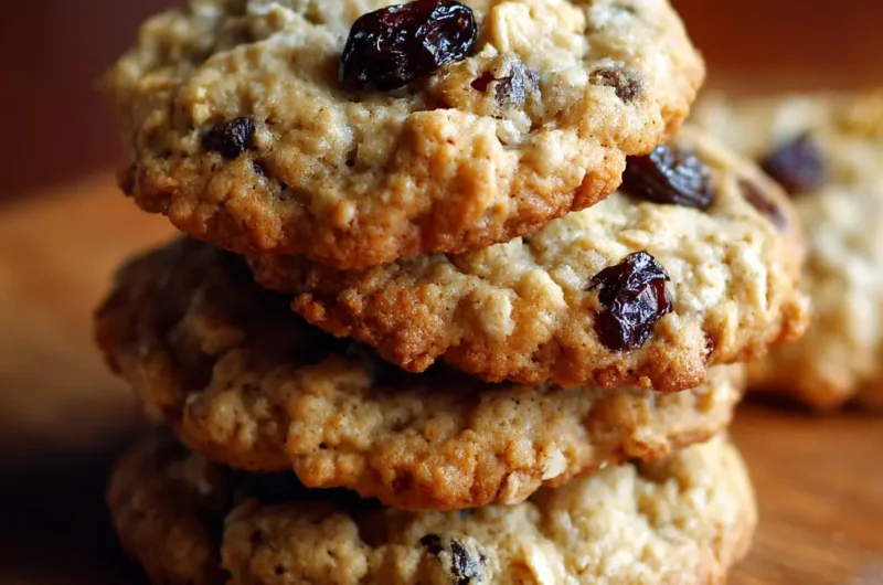 Oatmeal Raisin Cookies Chewy Recipe for Soft and Flavorful Homemade Cookies