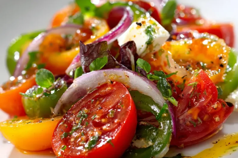 Vegetable Salad Recipe | Easy, Fresh, and Healthy Homemade Salad Ideas