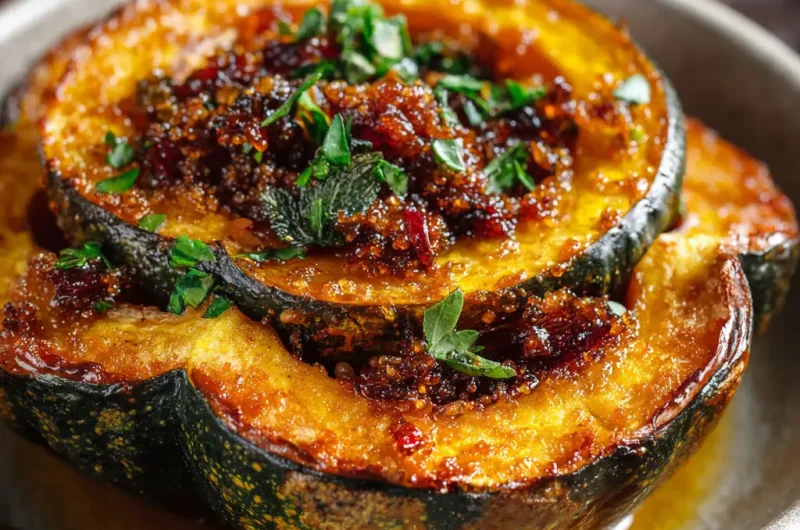 Acorn Squash Baked Recipe Easy Healthy Oven Roasted Comfort Food