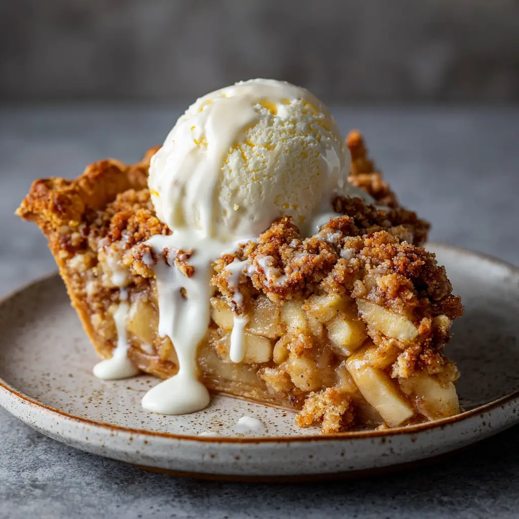 Apple Crumble Pie