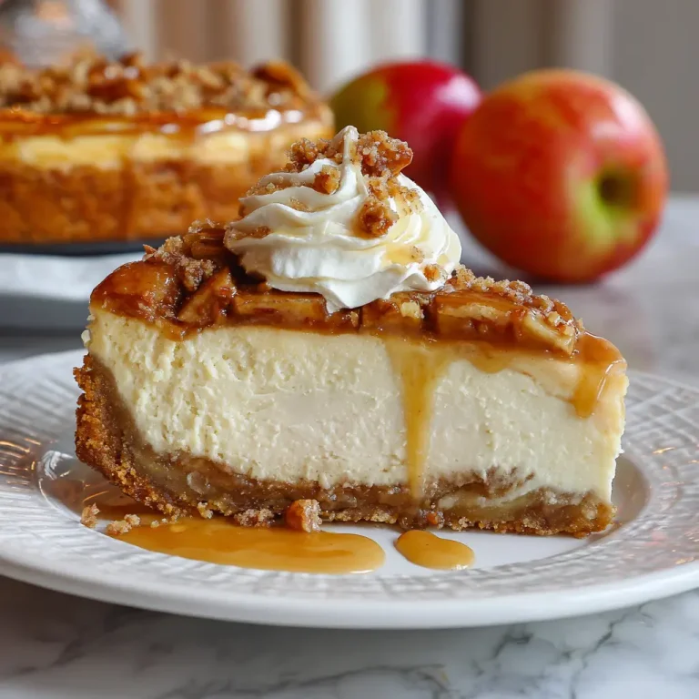 Apple Pie Cheesecake Recipe: Creamy, Spiced, and Perfectly Homemade