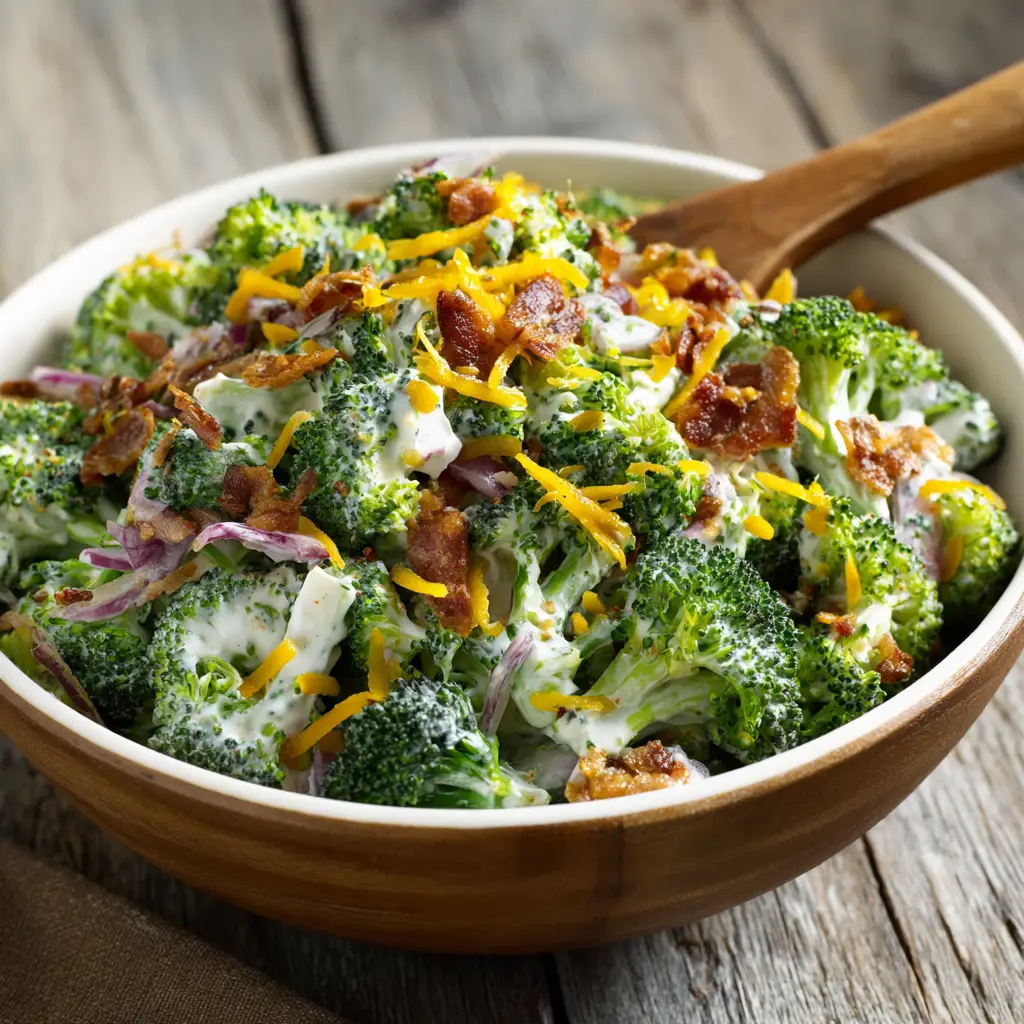 Broccoli Salad with Mayo