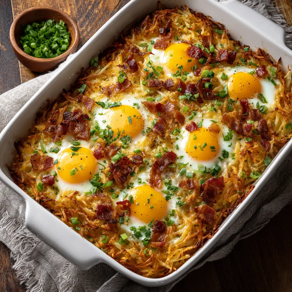 Brunch Hash Brown Casserole