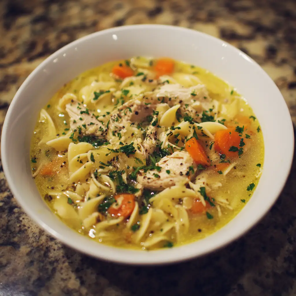 Chicken Noodle Soup Homemade