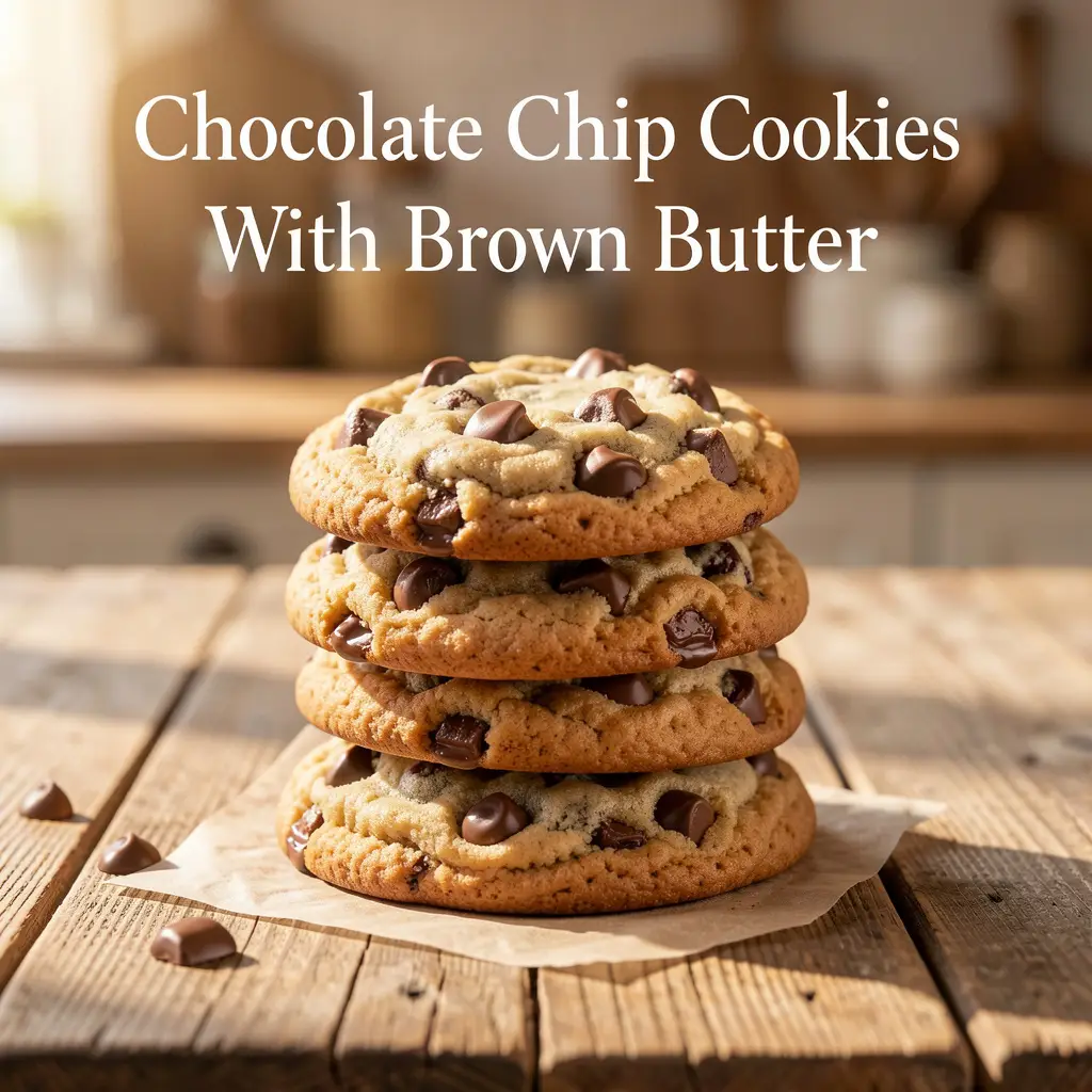 Chocolate Chip Cookies With Brown Butter