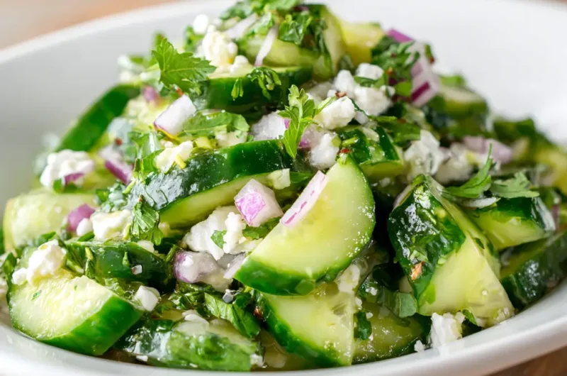 Easy Cucumber Salad Recipe | Fresh, Healthy, and Quick to Make