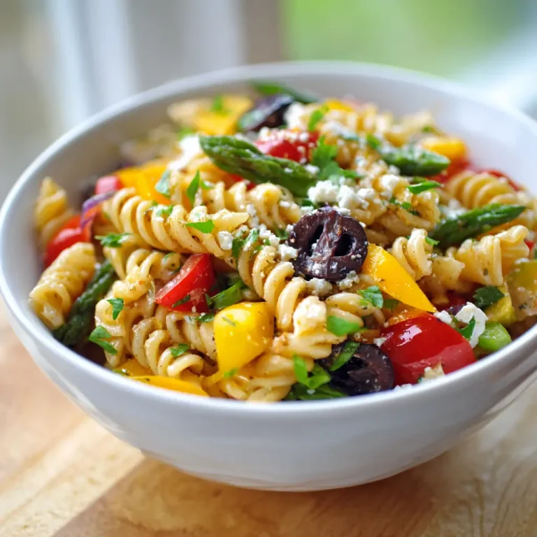 Easy Pasta Salad Recipe for Quick and Delicious Meals