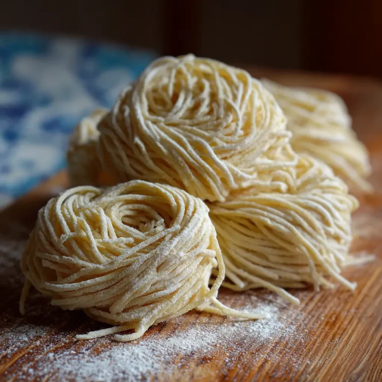Homemade Noodles Easy Simple Fresh Recipe for Beginners