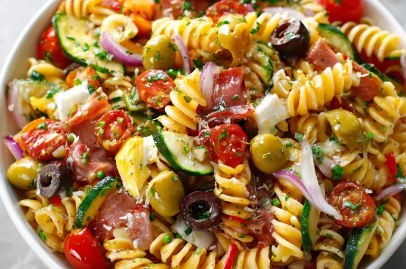 Italian Pasta Salad Recipe: Fresh, Flavorful, and Easy to Make