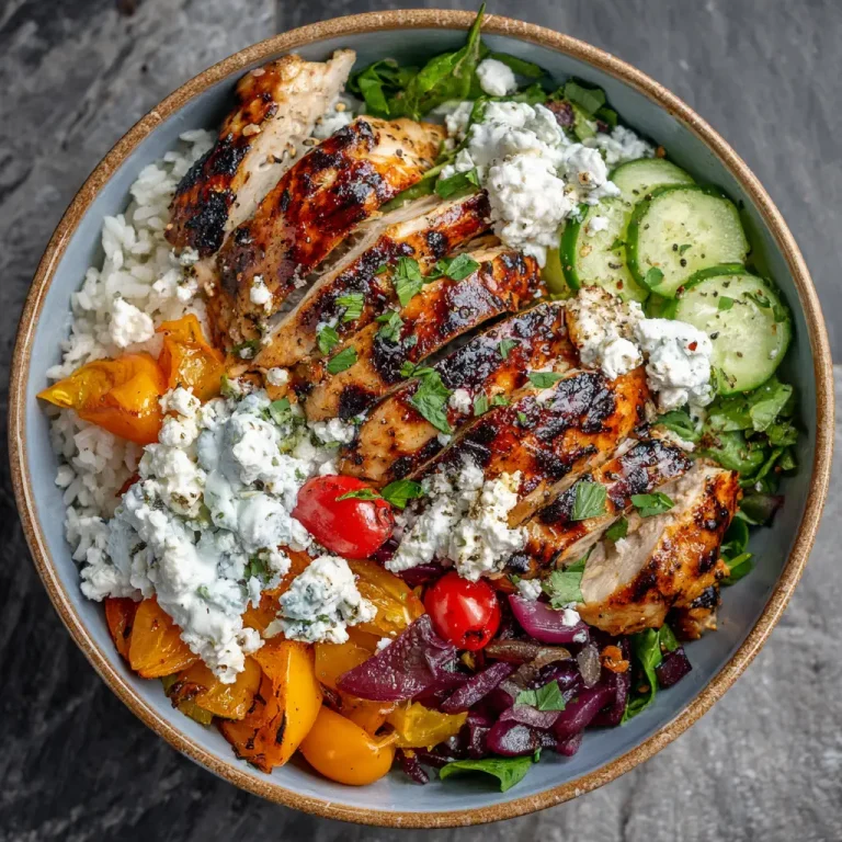 Mediterranean Chicken Bowl Healthy Flavor Packed Meal Guide