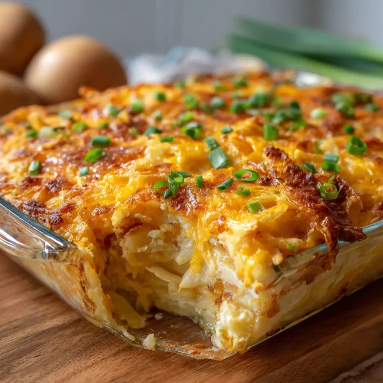 Hash Brown Cheesy Potato Casserole Recipe for Comfort Food Lovers