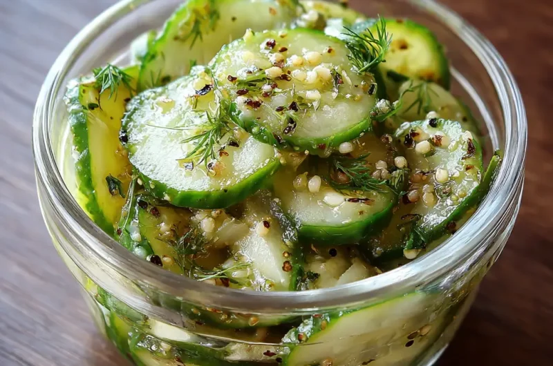 Homemade Cucumber Salad Recipe | Fresh, Crisp, and Healthy