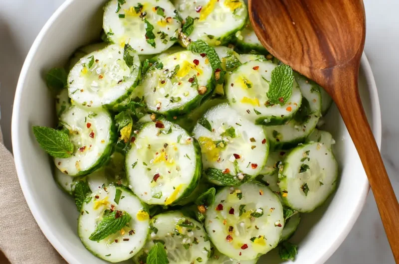 Healthy Cucumber Salad Recipe for Fresh and Light Eating