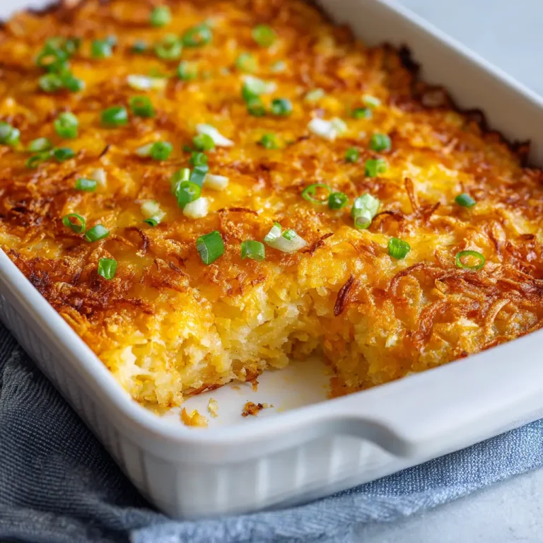 Ultimate Hash Brown Casserole Recipe for Comforting Meals