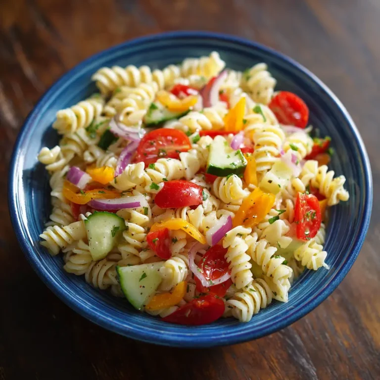 Quick Pasta Salad Recipe for Busy Days
