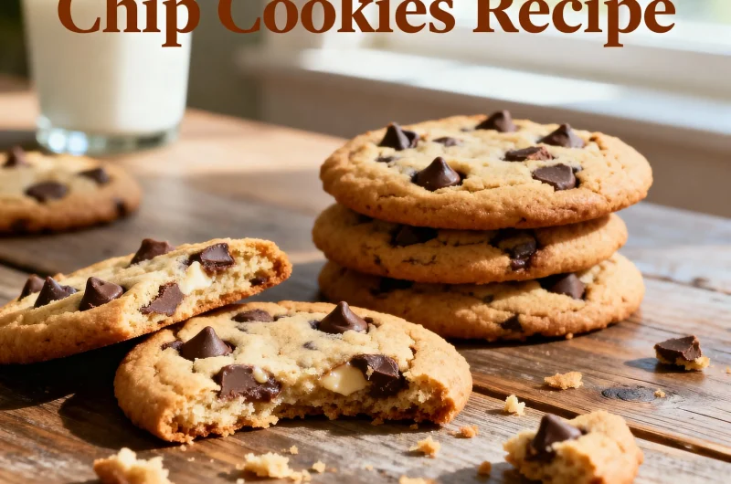 Tollhouse Chocolate Chip Cookies Recipe | Classic Soft & Chewy Homemade Cookies