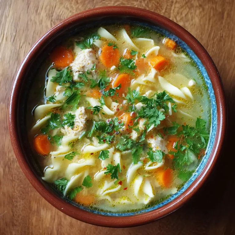 Chicken Noodle Soup Homemade Easy Comfort Recipe Guide