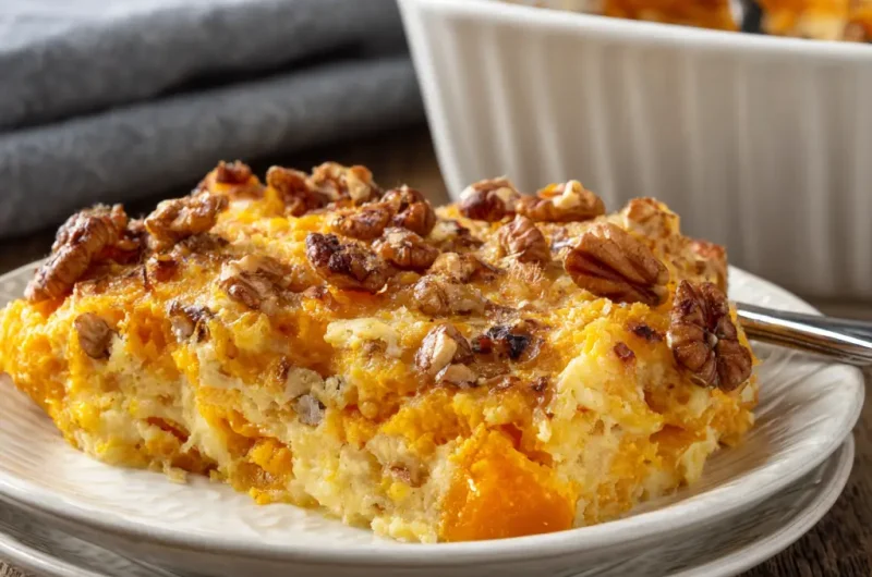 Butternut squash casserole creamy comforting homemade recipe