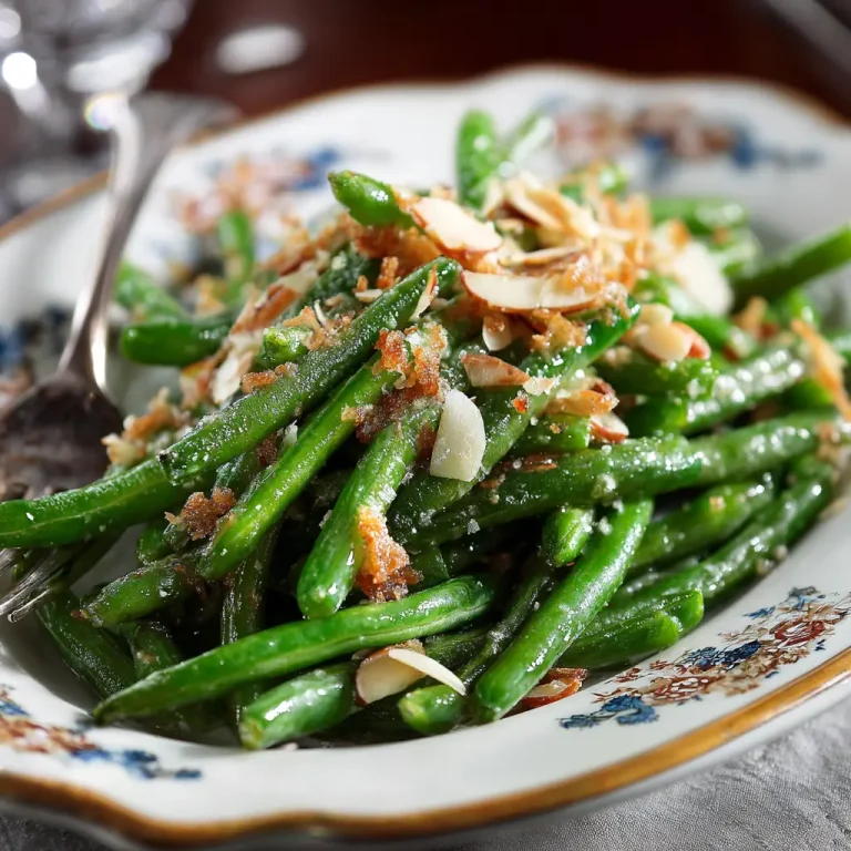 “Green Beans Almondine Recipe: Easy, Delicious, and Nutritious Side Dish”