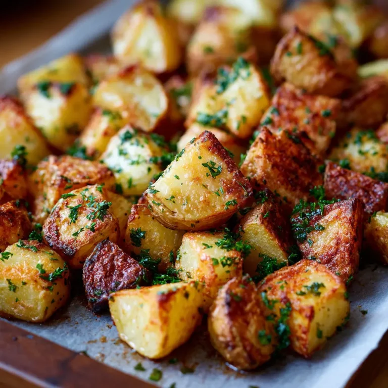Crispy Roasted Potatoes Perfect Oven Roasted Side Dish Recipe