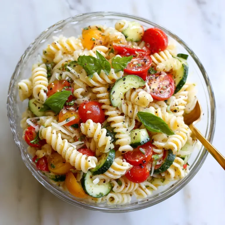 Easy Cold Pasta Salad Recipes for Summer Meals and Quick Lunches