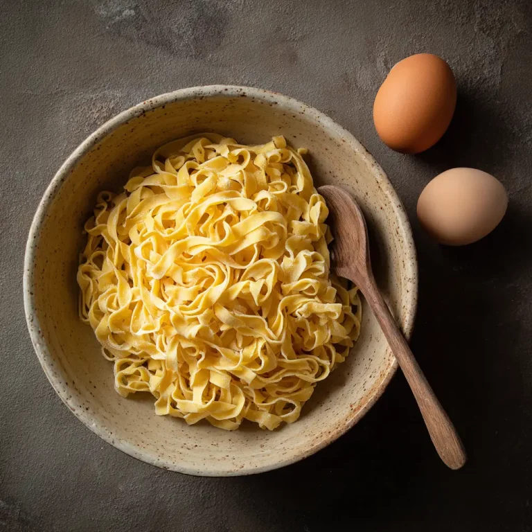 Homemade Egg Noodles Recipe Easy Fresh and Delicious