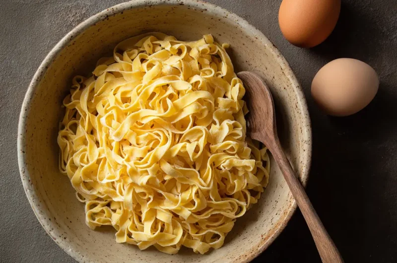 Homemade Egg Noodles Recipe Easy Fresh and Delicious
