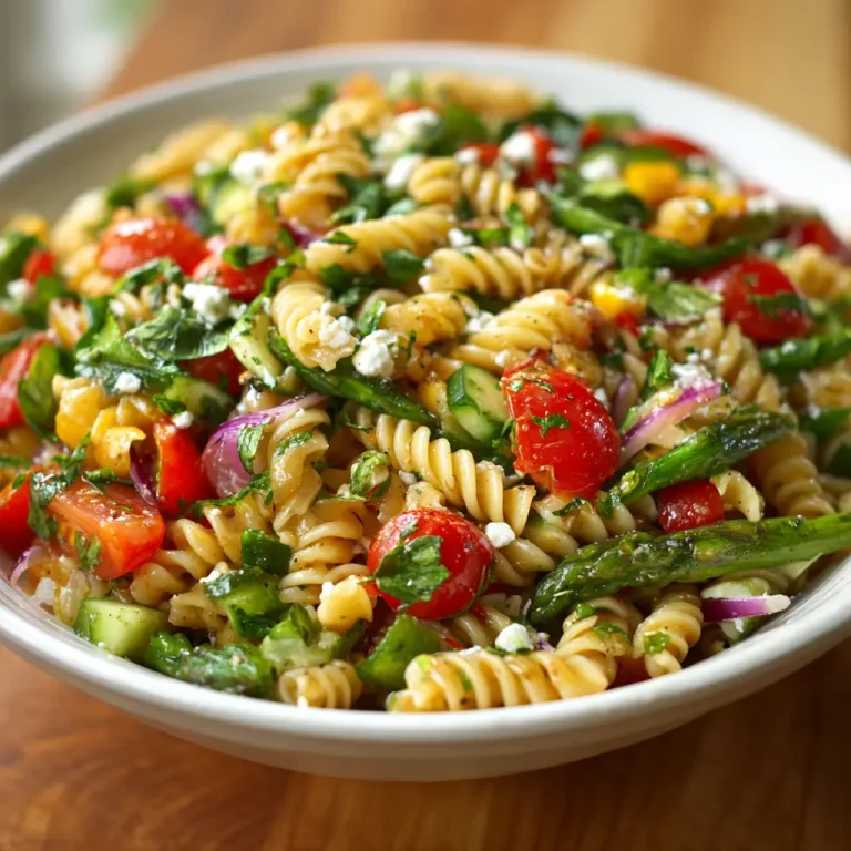Summer Pasta Salad Recipe for Fresh and Flavorful Meals
