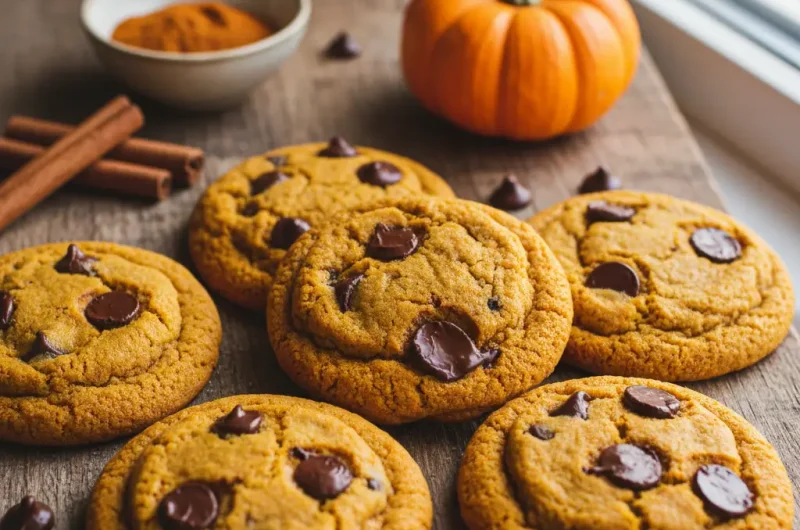 Pumpkin Spice Chocolate Chip Cookies – Soft, Easy & Delicious Recipe
