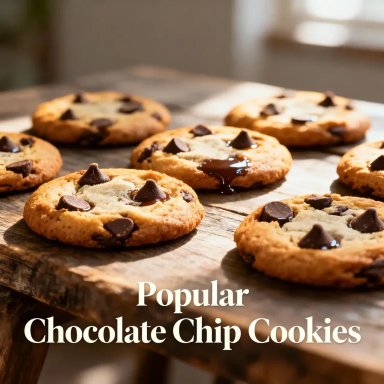 Popular Chocolate Chip Cookies Recipe | Easy Homemade Cookies
