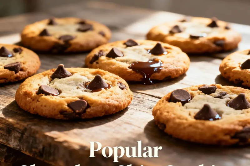 Popular Chocolate Chip Cookies Recipe | Easy Homemade Cookies
