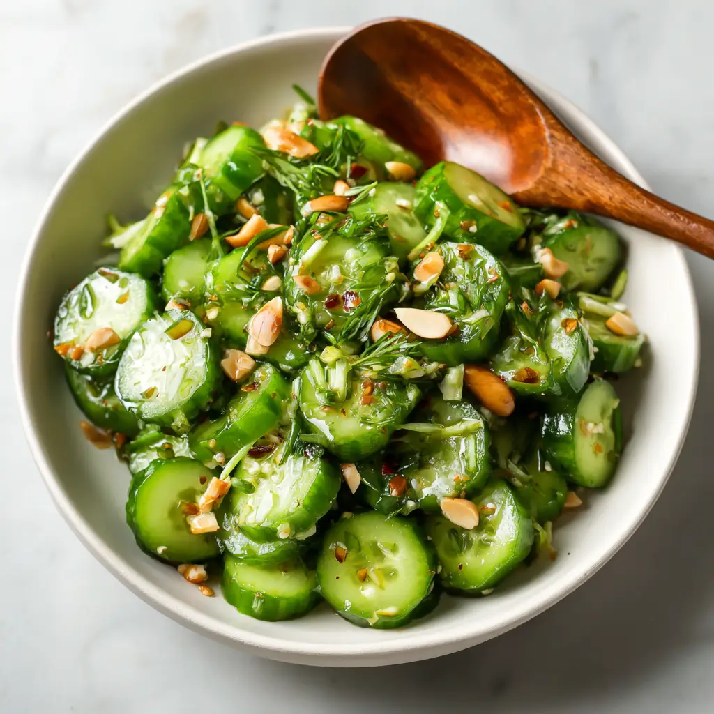 Vegan Cucumber Salad