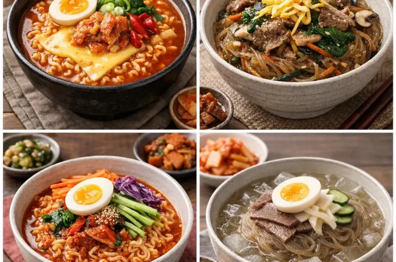 Corean Noodles Recipe A Flavorful Korean Comfort Dish