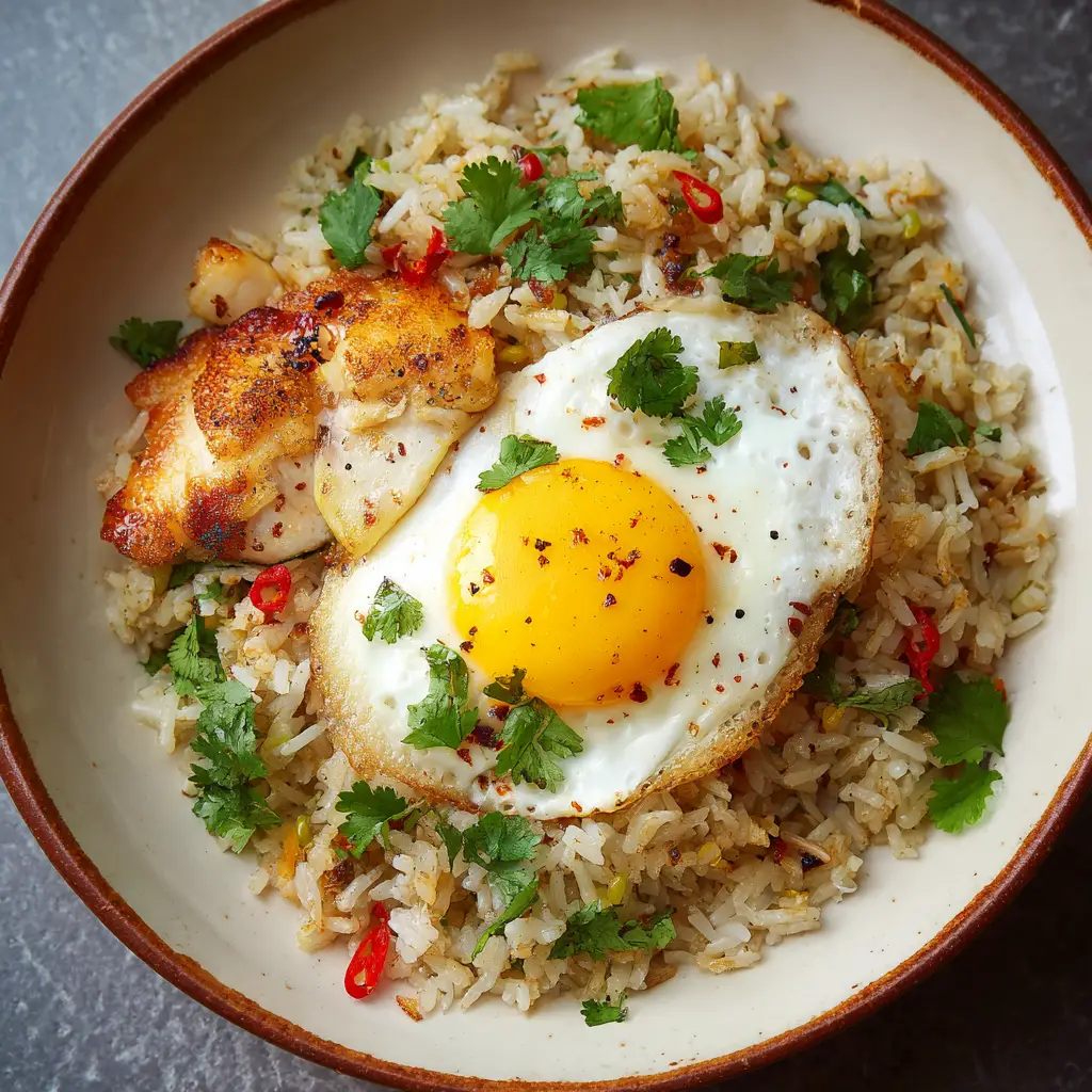 fried rice with egg