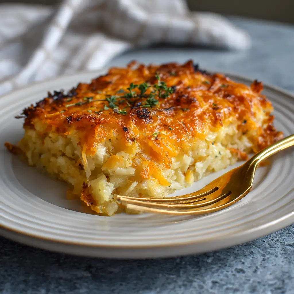 hash brown cheesy potato casserole