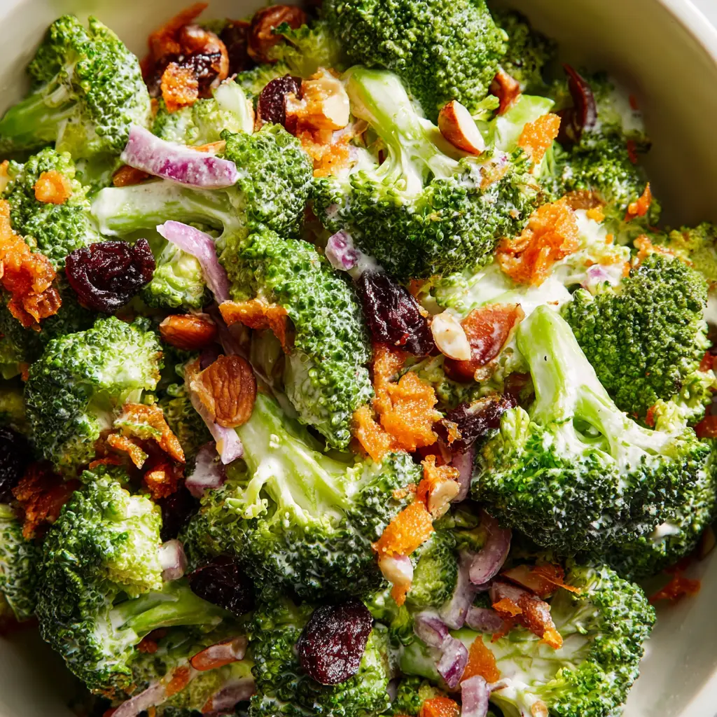 healthy broccoli salad