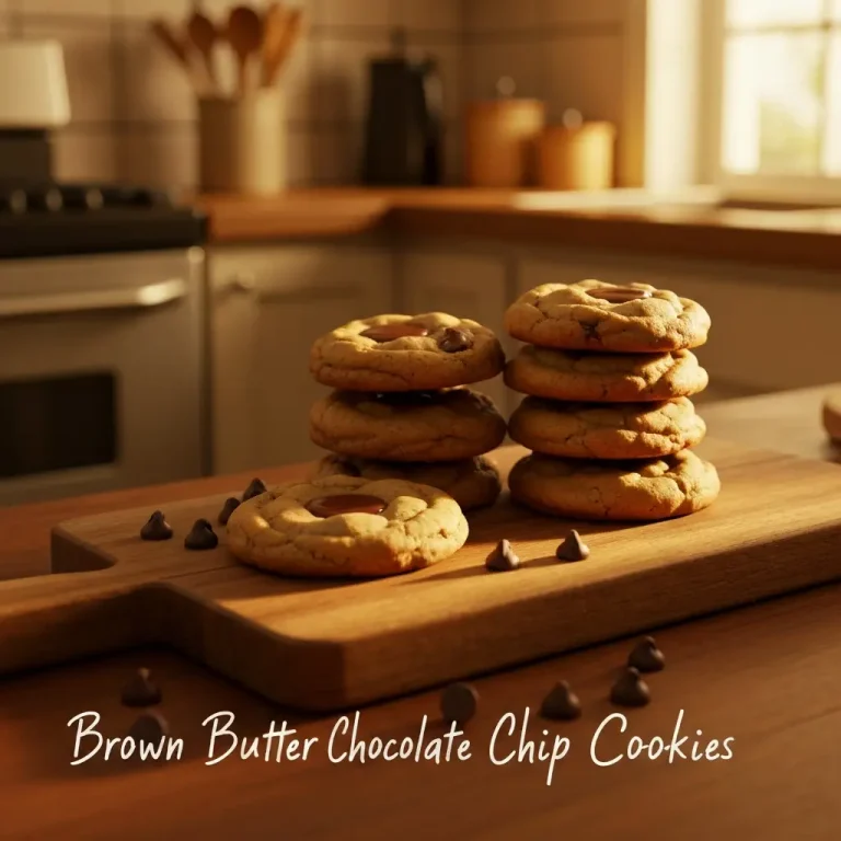 Brown Butter Chocolate Chip Cookies Soft – Gooey & Delicious