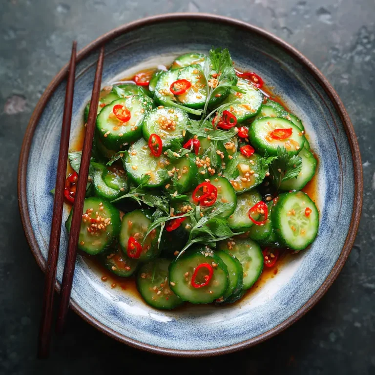 Korean Cucumber Salad Recipe | Easy, Refreshing, and Healthy