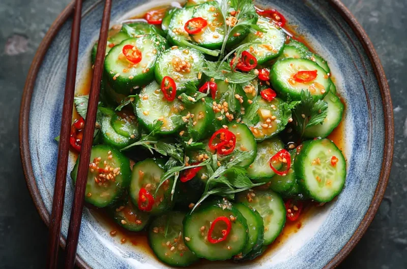 Korean Cucumber Salad Recipe | Easy, Refreshing, and Healthy