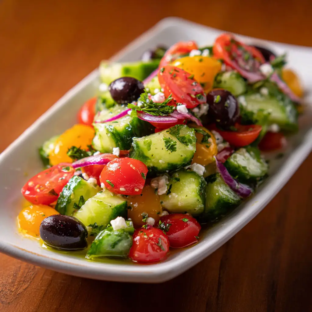mediterranean cucumber salad